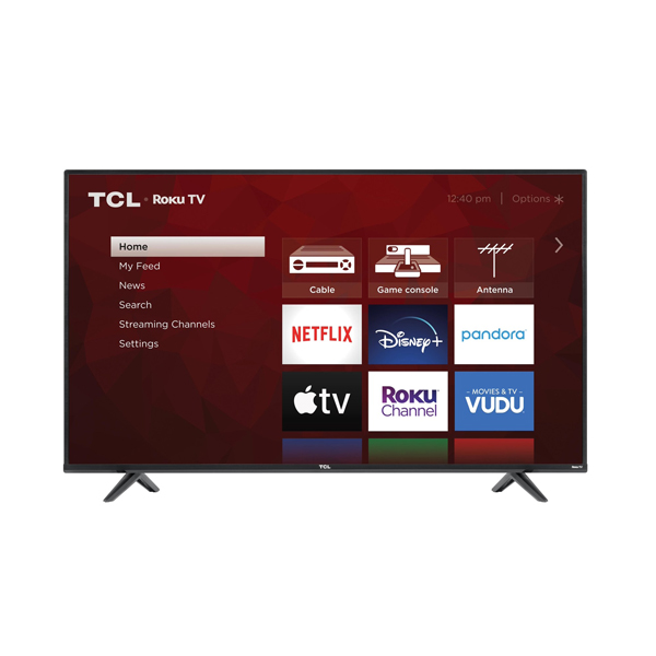 TCL 55″ 4K UHD HDR smart Roku TV for $224