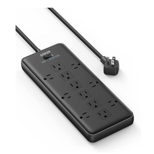 Today only: Anker power strip surge protector with 12 outlets for $24