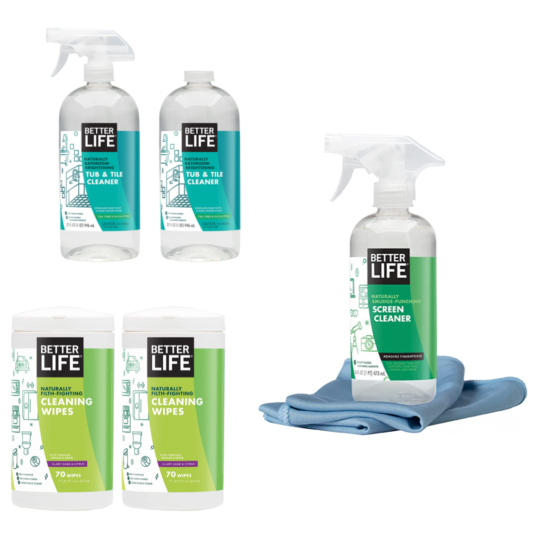 Today only: Up to 30% off Better Life household cleaners