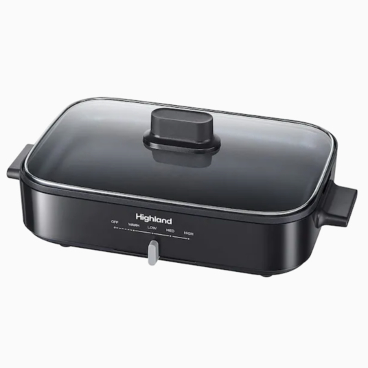 Today only: Highland 1300-watt non-stick electric skillet with 3 pans for $42