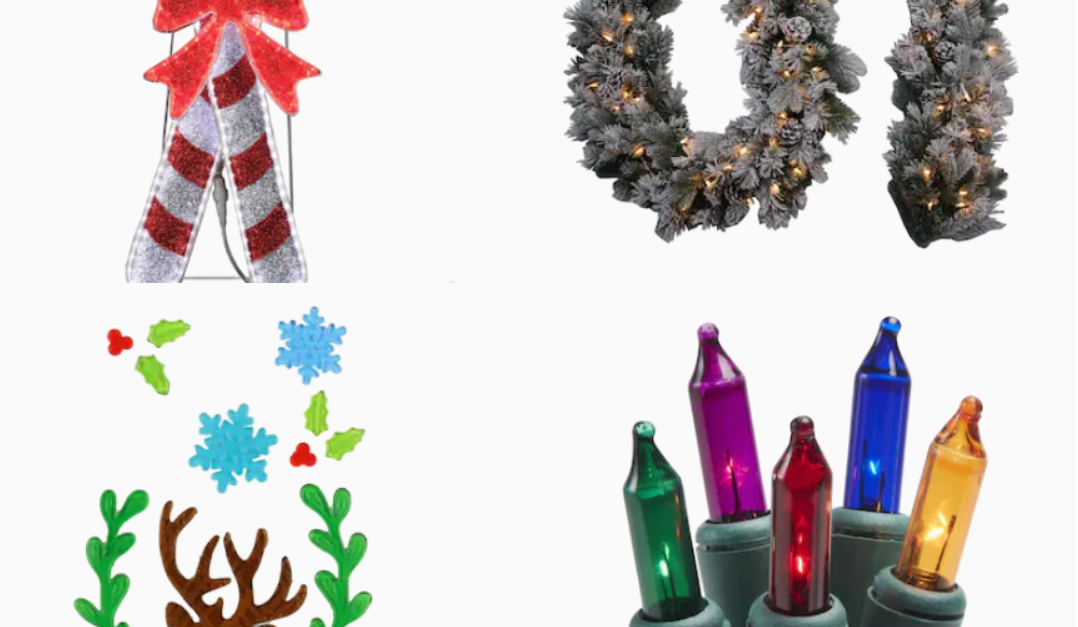 Holiday clearance from 50 cents at Lowe’s