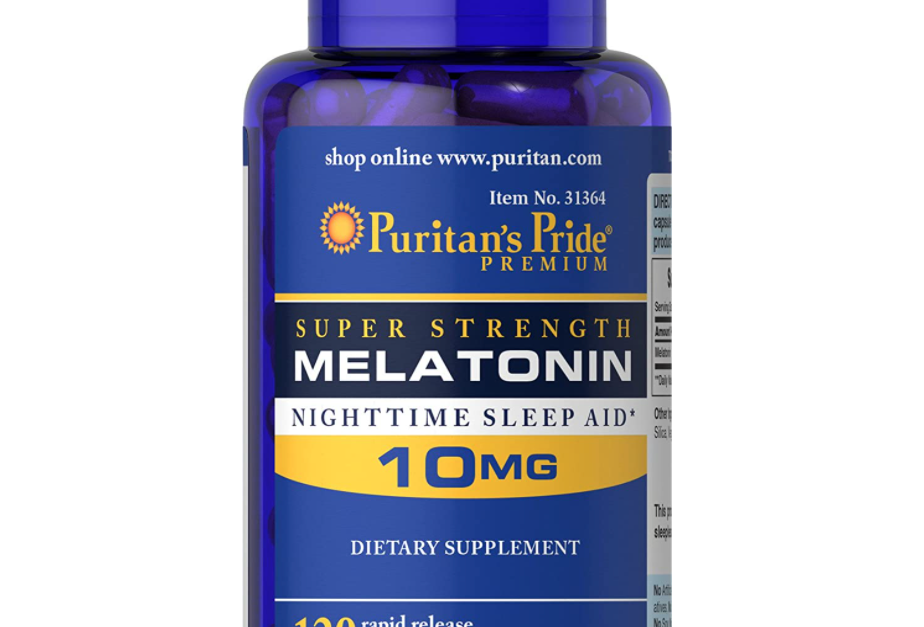 120-count Puritan’s Pride super strength melatonin capsules for $4