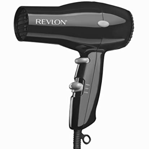 Revlon 1875W lightweight travel hair dryer for $7