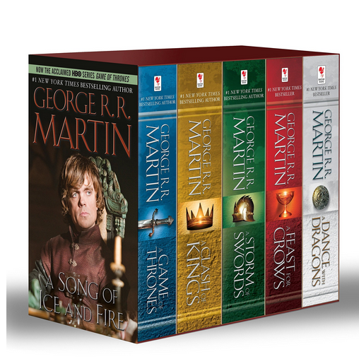 5-book George R. R. Martin’s Game of Thrones box set for $29