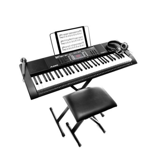 Alesis Talent 61-key portable keyboard with built-in speakers for $69
