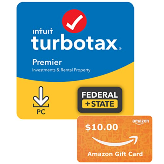 Today only: Save up to 40% on TurboTax and get a $10 Amazon gift card