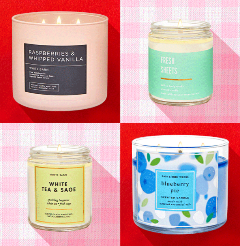 Buy 2, get 2 FREE 3-wick candles at Bath & Body Works