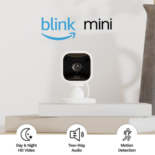 2-pack Blink mini security cameras for $30