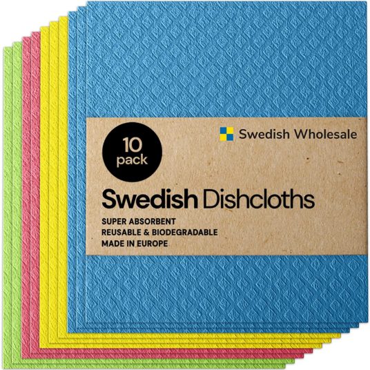 Today only: 10-pack of Swedish dishcloths for $10