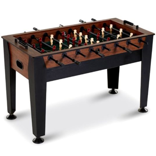 Barrington 54″ furniture style foosball soccer game table for $71