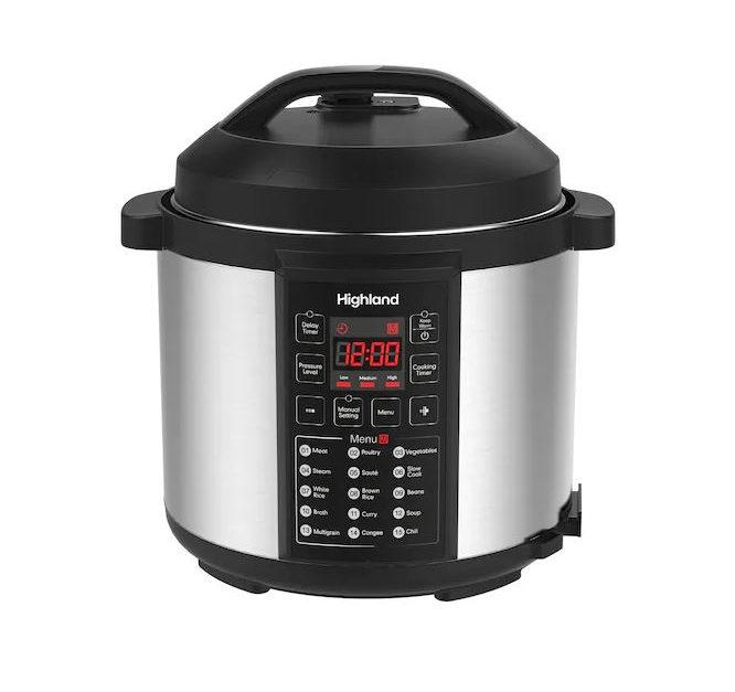 Today only: Highland 6-quart pressure cooker for $33