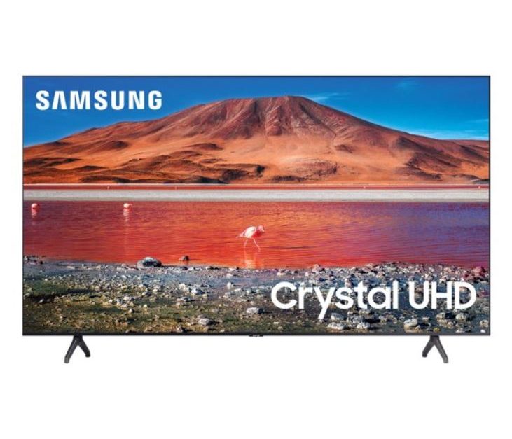65″ Samsung UN65TU7000 4K Crystal UHD HDR smart TV for $498