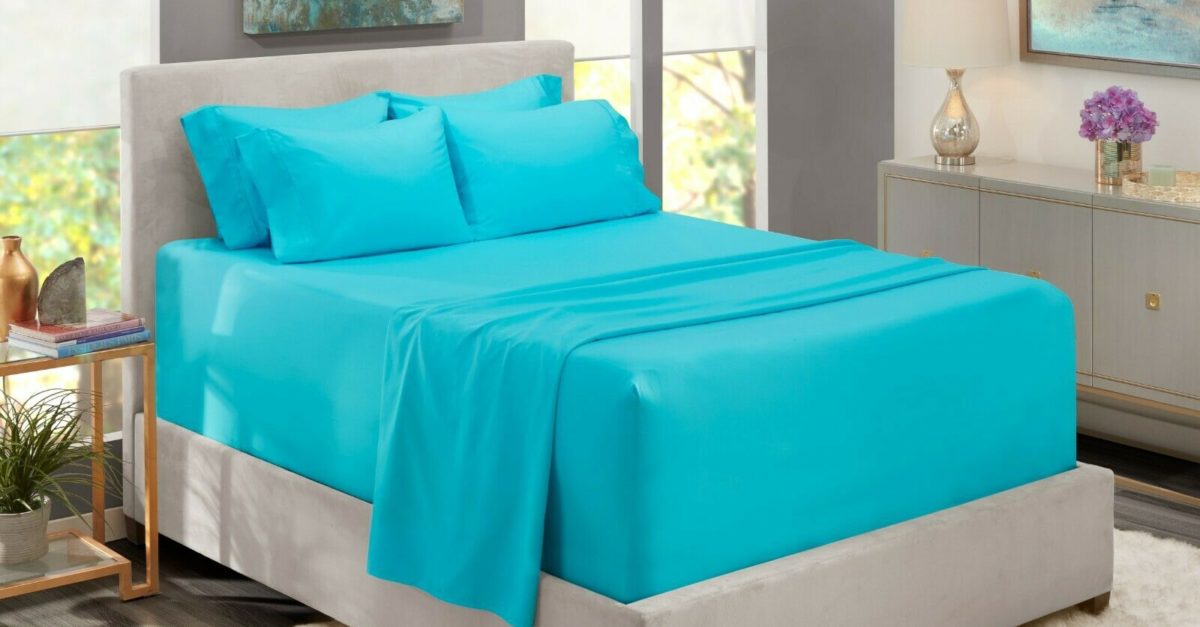 6-piece hotel quality extra deep pocket sheet sets from $15