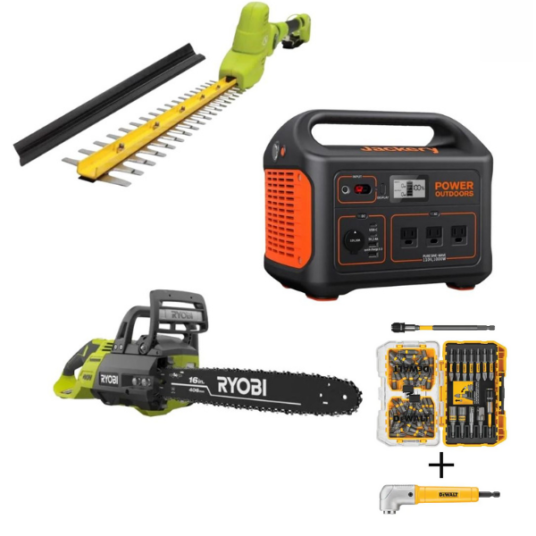 Today only: Outdoor and indoor tools from $30