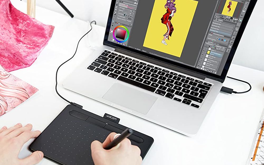 Wacom Intuos graphics drawing tablet for $50
