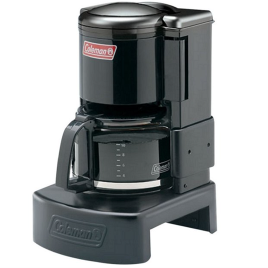 Coleman outdoor grill top coffee maker for $29