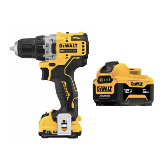 Today only: Dewalt Xtreme 12-volt max 3/8-in drill + FREE battery for $109