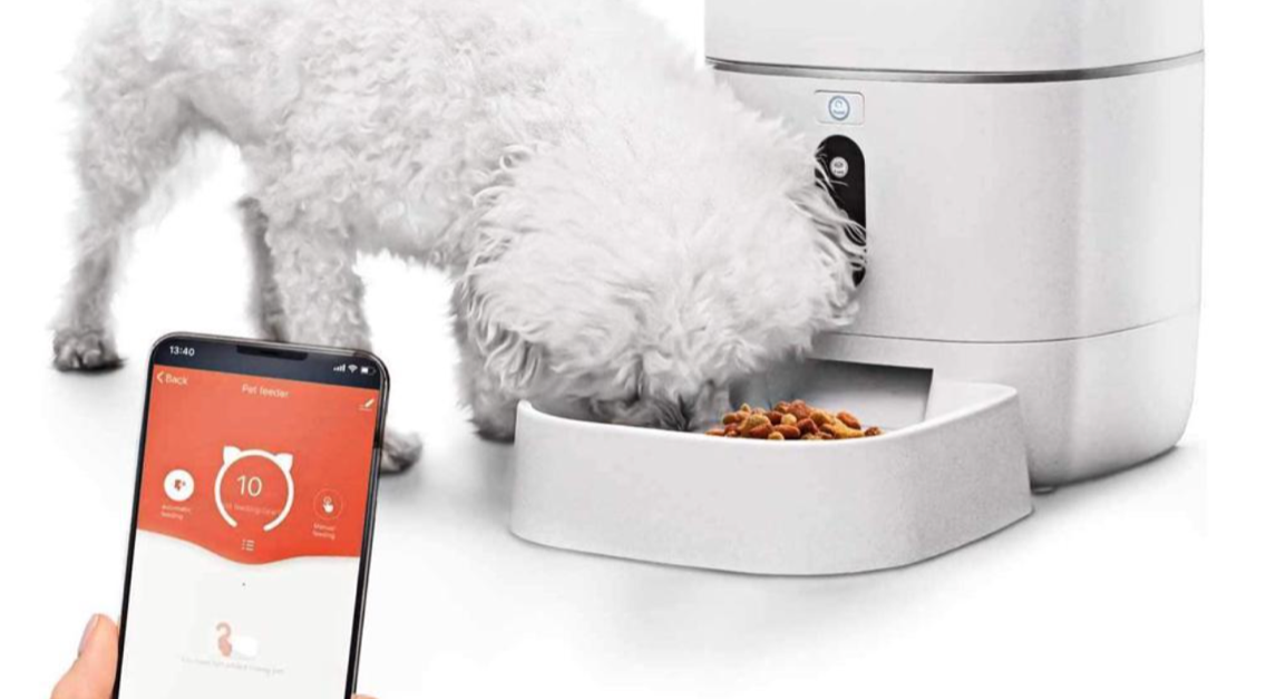 Today only: Home Zone Pet automatic feeder for $40
