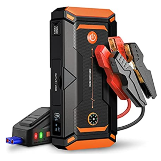Prime members: In and Out T8 800A Peak 18000mAh car jump starter for $40