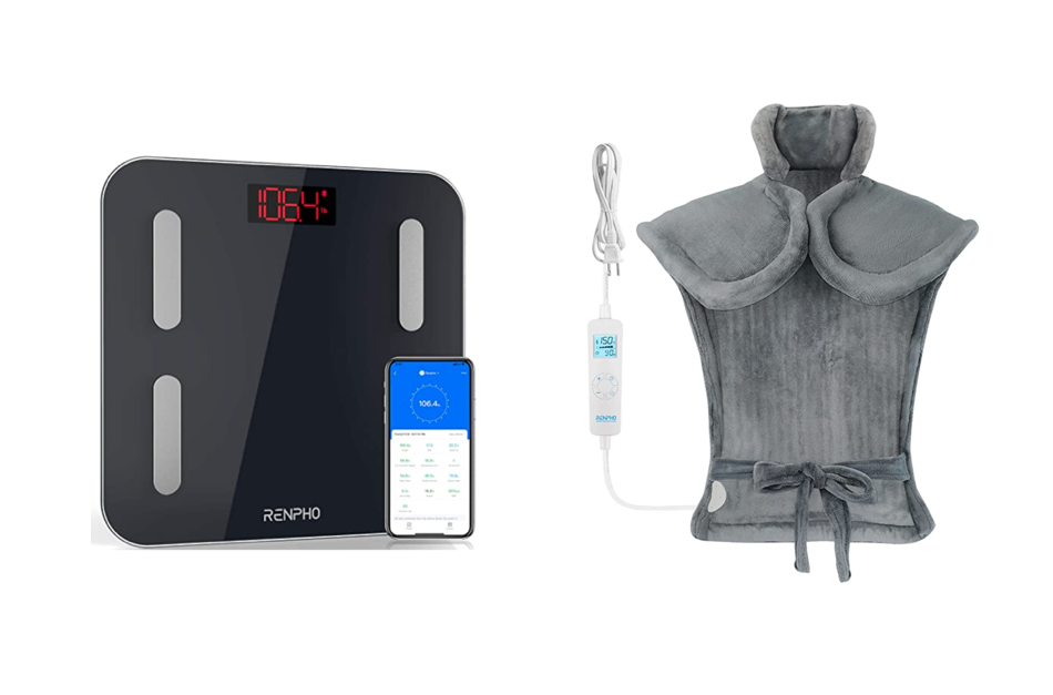 Today only: Up to 42% off Renpho digital bathroom scales and heating pads