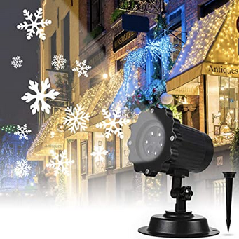 Christmas snowflake projector lights for $14