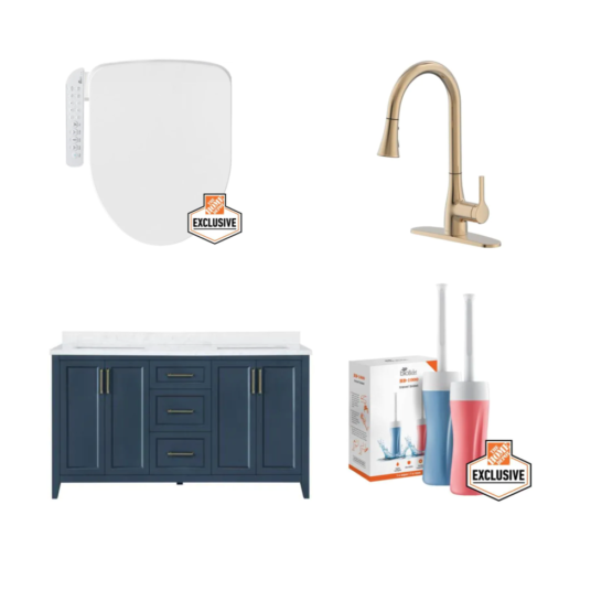 Today only: Faucets, vanities and bidets from $20