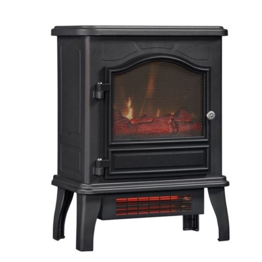 ChimneyFree Powerheat infrared quartz electric stove heater for $49
