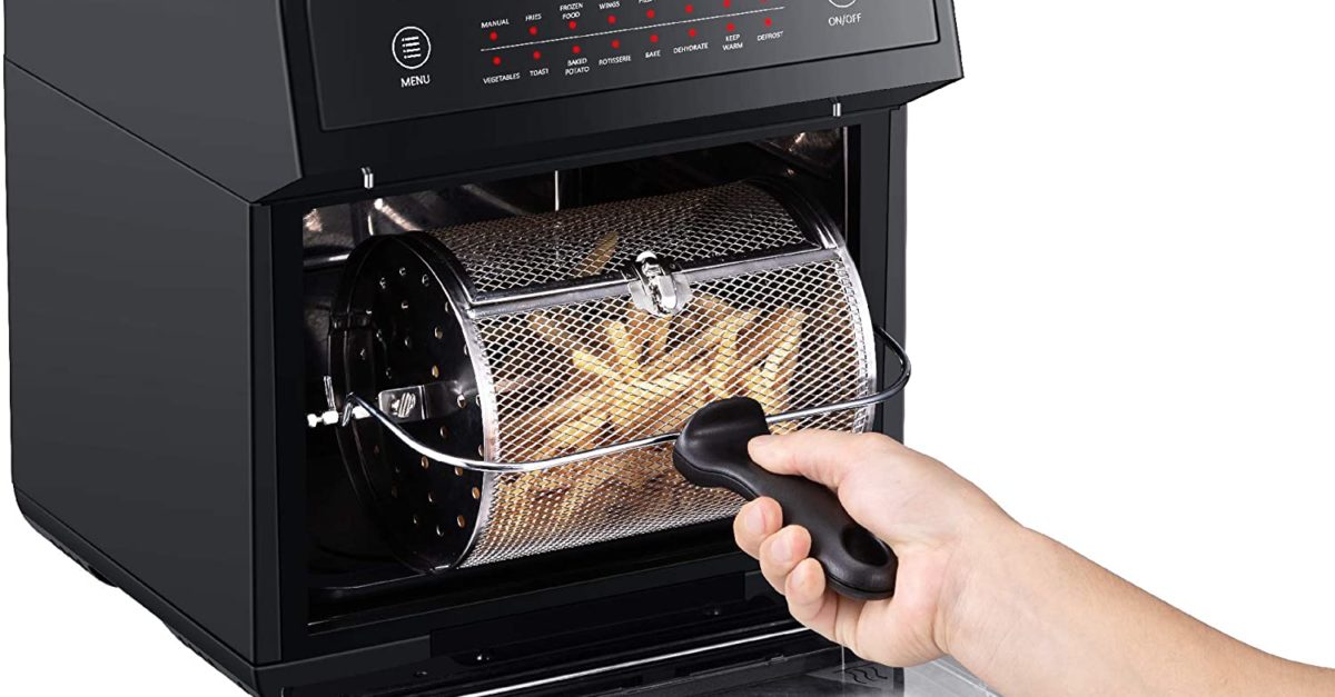 GoWISE USA deluxe 12.7-quarts 15-in-1 electric air fryer oven for $76