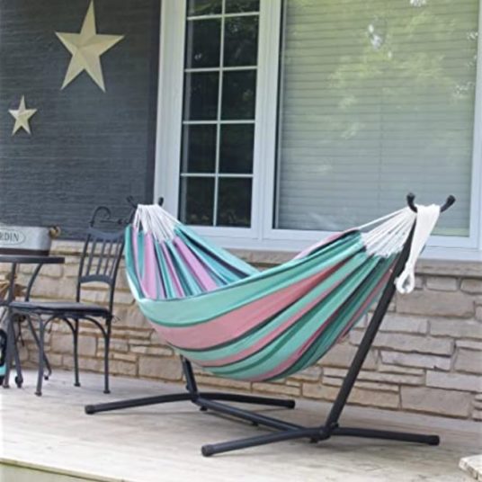 Today only: Vivere cotton double hammock for $80