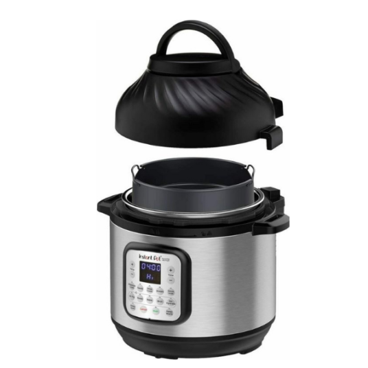 Open box Instant Pot Duo Crisp and air fryer with lid for $50