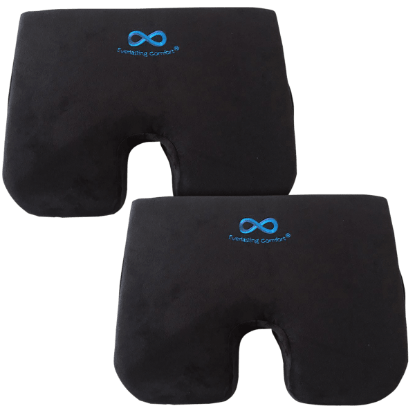Today only: 2-pack of Everlasting Comfort memory foam seat cushions for $40 shipped