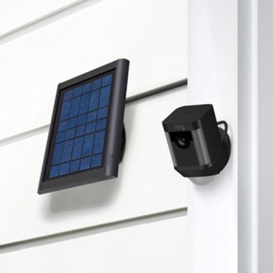Today only: Open box Ring solar panel for $21