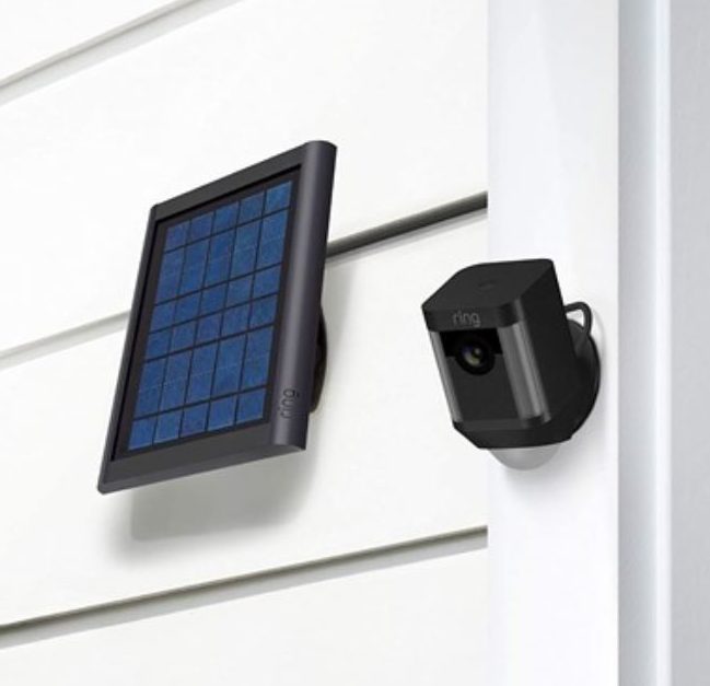 Today only: Open box Ring solar panel for $21