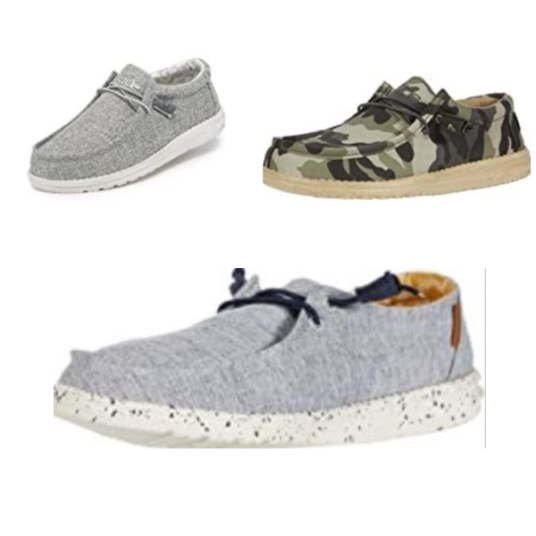 Today only: Hey Dude men’s, women’s and kids sneakers from $41