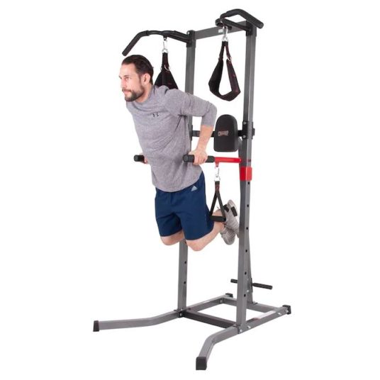Today only: Body Champ power fitness multi-function power tower for $148