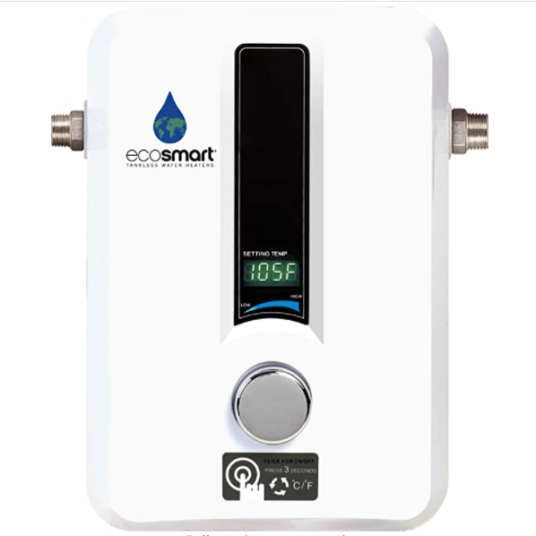 EcoSmart Eco 11 tankless water heater for $210