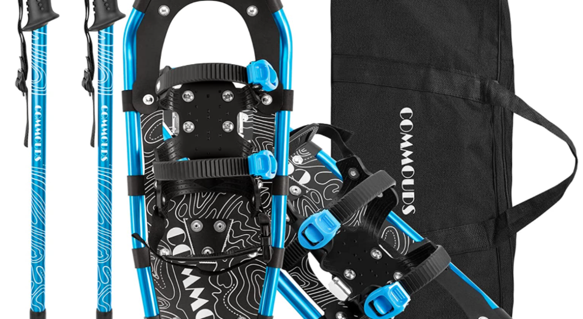 Today only: Commouds lightweight snow shoes starting at $50