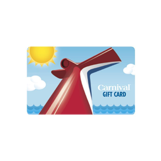 Today only: Carnival Cruise $300 gift card for $276