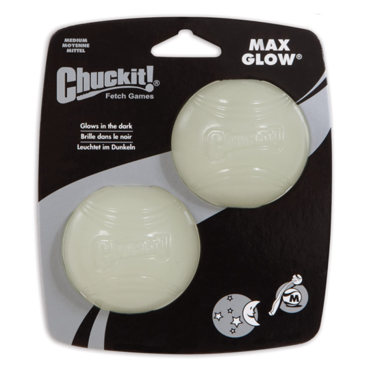 Chuckit! Max Glow Ball 2-pack for $5
