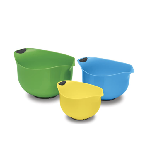 Set of 3 Cuisinart BPA-free mixing bowls for $20