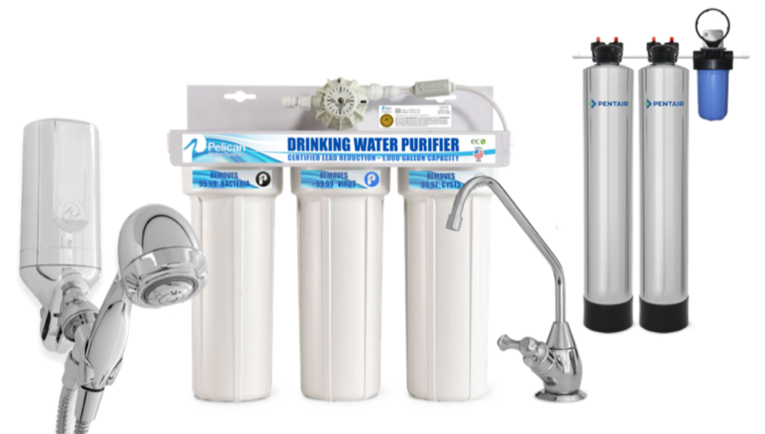 Today only: Take 40% off Pentair and Pelican water filtration and softeners