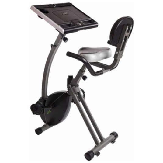 Today only: Stamina Wirk Ride exercise bike workstation and standing desk for $180