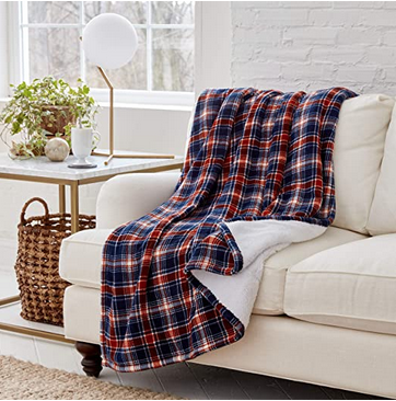 Eddie Bauer smart electric heated throw blanket for $25