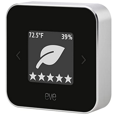 Eve Room Apple HomeKit smart home indoor air quality monitor for $70