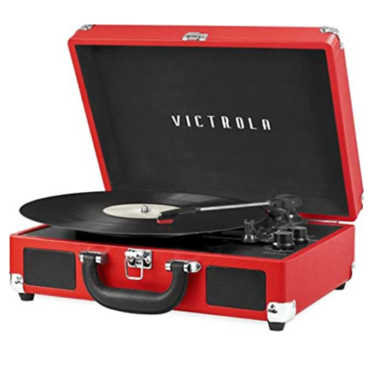 Today only: Victrola vintage 3-speed Bluetooth record player for $20