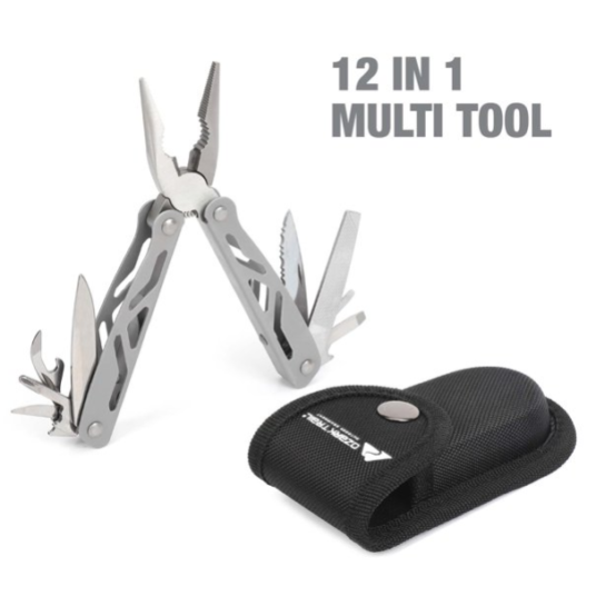 Ozark Trail camping steel 12-In-1 multi tool for $6, free store pickup