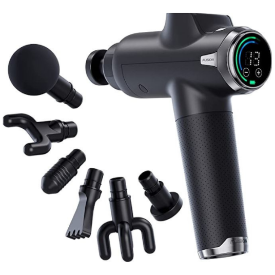 Today only: Fusion Black Pro muscle massage gun for $66