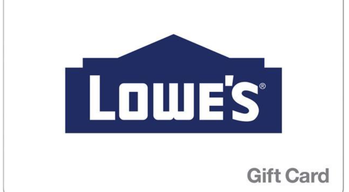 Today only: $100 Lowe’s Home Improvement gift card for $95