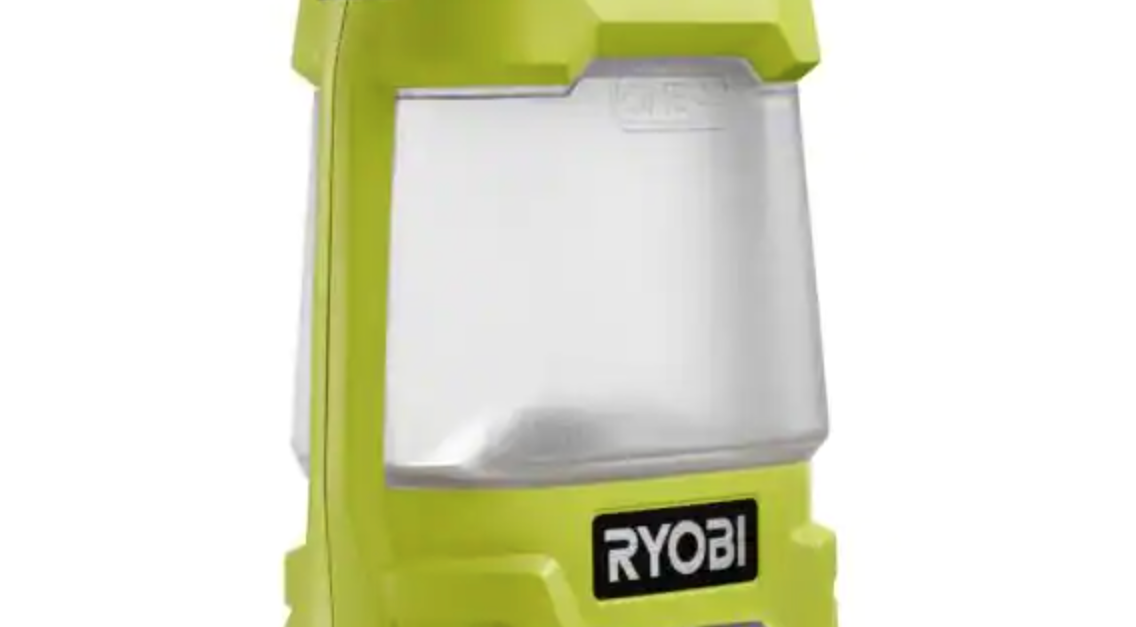 Ryobi ONE+ 18V cordless area light with USB charger for $22