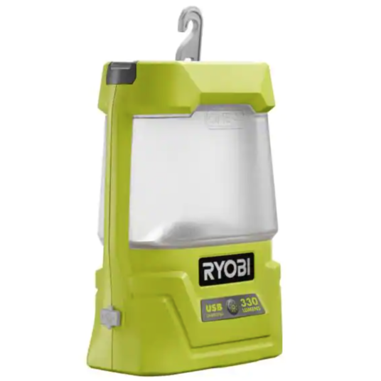 Ryobi ONE+ 18V cordless area light with USB charger for $22